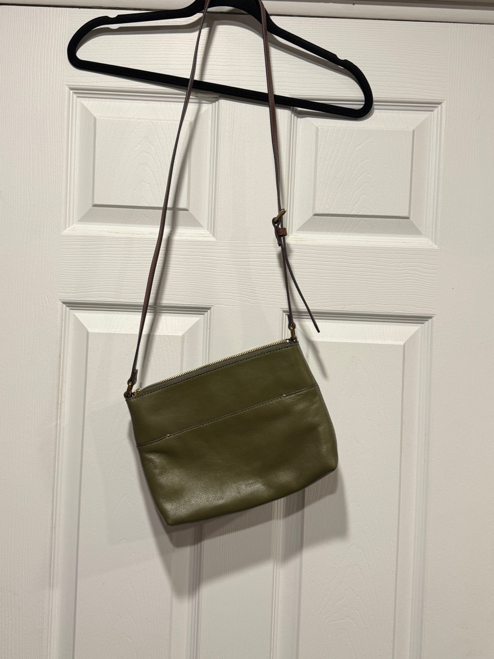 Fossil Women’s Olive Green Crossbody Shoulder Bag